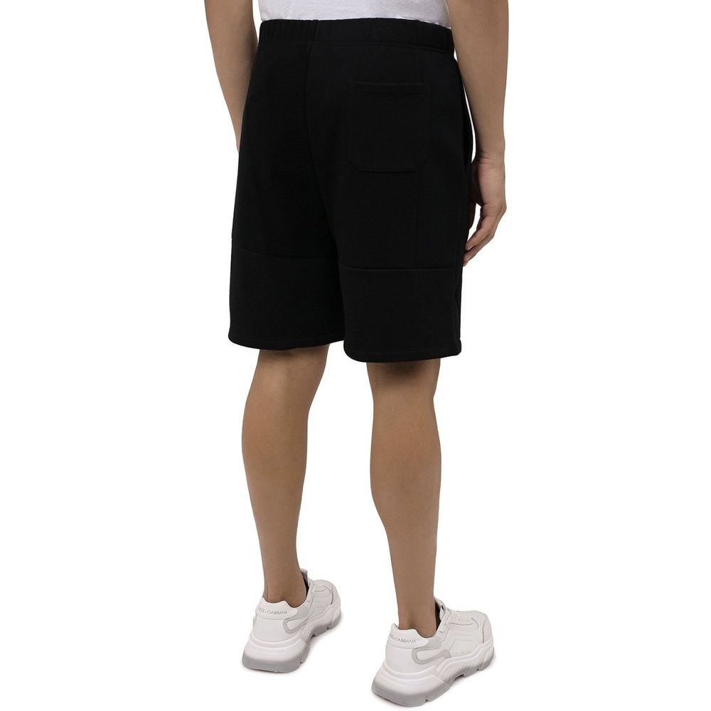 Valentino Garavani Black Modal Shorts