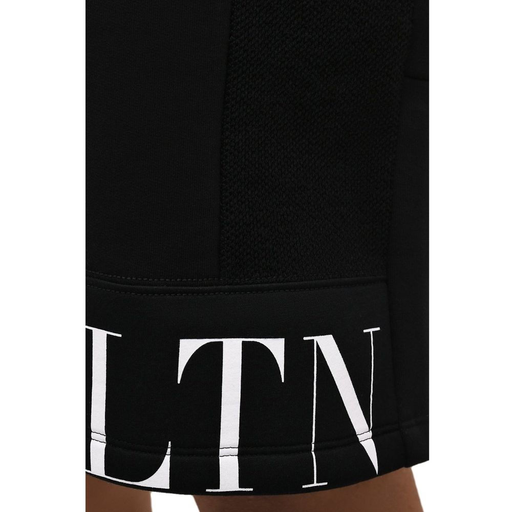 Valentino Garavani Black Modal Shorts