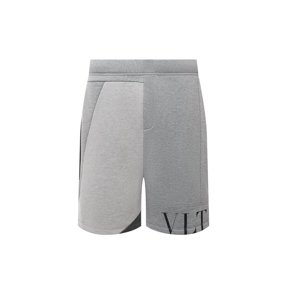 Valentino Garavani Gray Modal Shorts