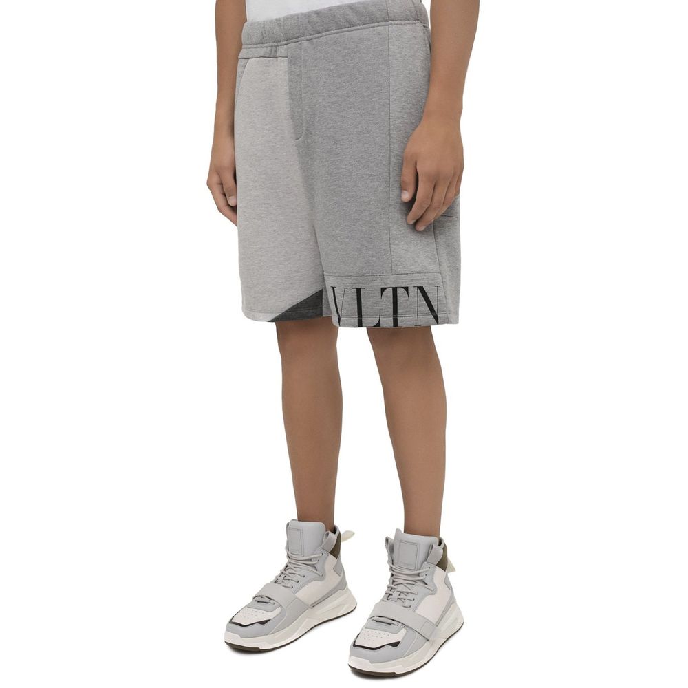 Valentino Garavani Gray Modal Shorts