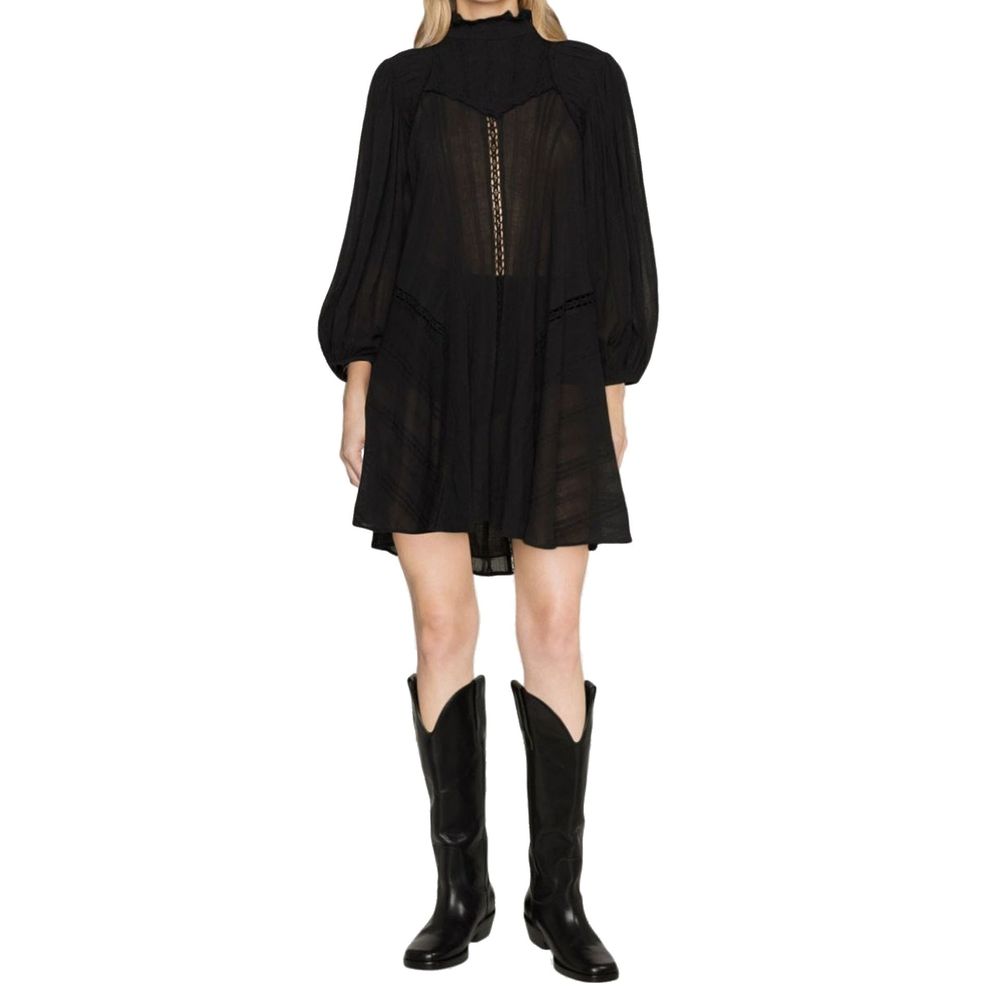 Isabel Marant Étoile Black Cotton Casual Dress