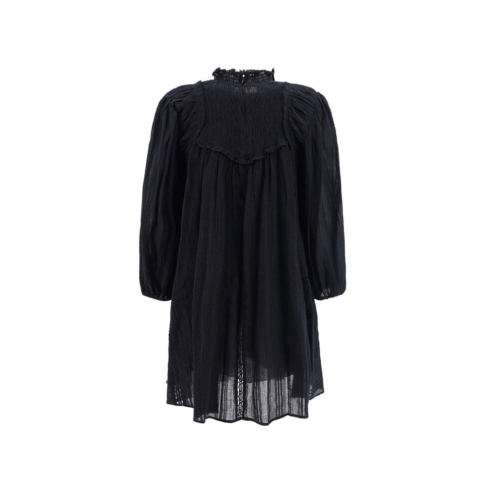Isabel Marant Étoile Black Cotton Casual Dress