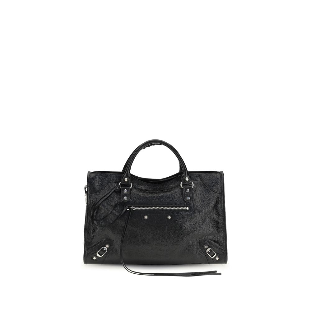 Balenciaga Black Lamb Ovis Aries Aries Handbag