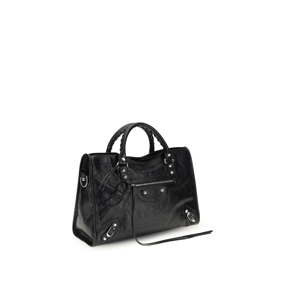 Balenciaga Black Lamb Ovis Aries Aries Handbag