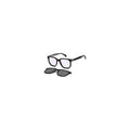 David Beckham Black Acetate Glasses (Frames)