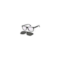 David Beckham Black Acetate Glasses (Frames)