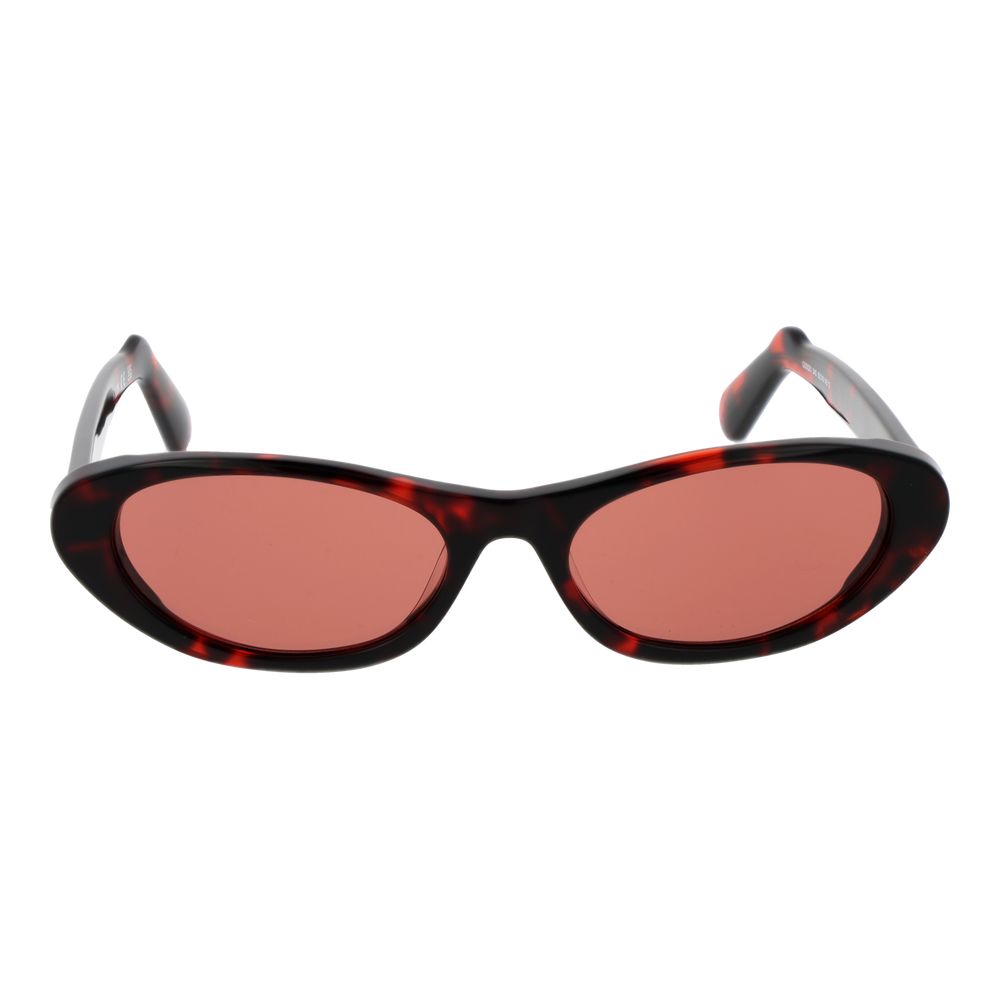 GCDS Black Plastic Sunglasses