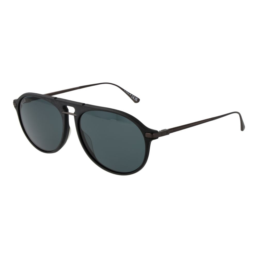 Web Black Titanium Sunglasses