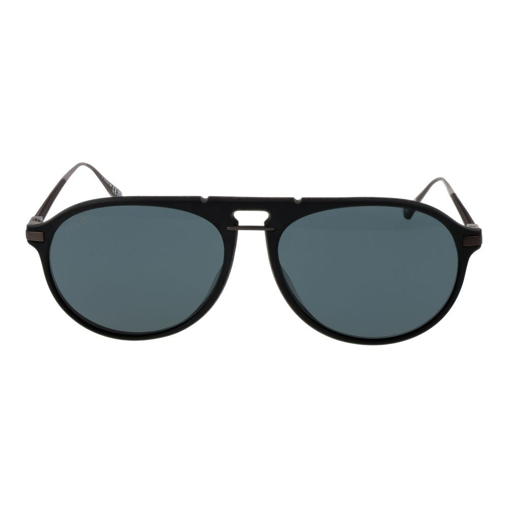 Web Black Titanium Sunglasses