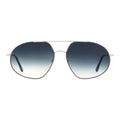 Andy Wolf Blue Metal Sunglasses