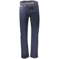 Calvin Klein Blue Cotton Men's Jean Crafted for Elegance and Comfort