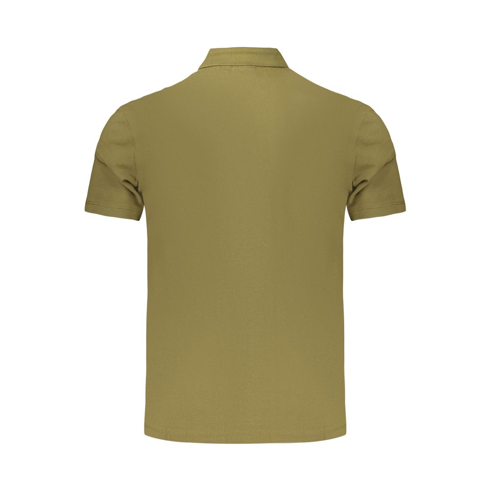 Napapijri Green Cotton Men's Polo Shirt