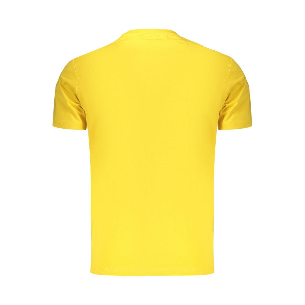 Napapijri Giallo Cotton Men's T-Shirt