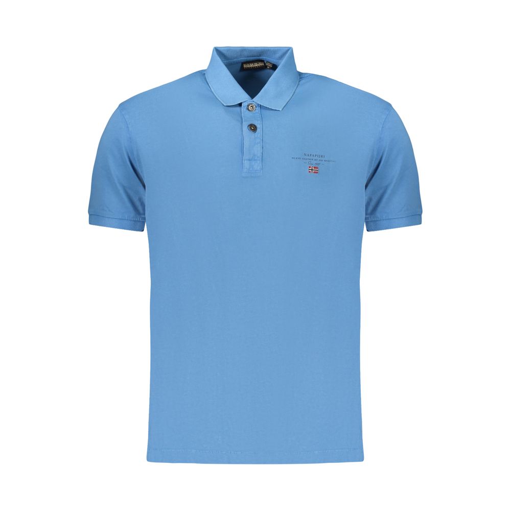 Napapijri Azzurro Cotton Men Polo