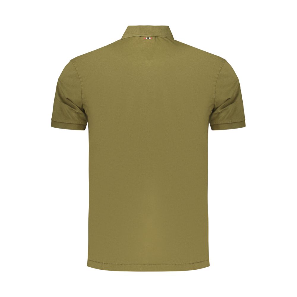Napapijri Green Cotton Men's Polo Shirt