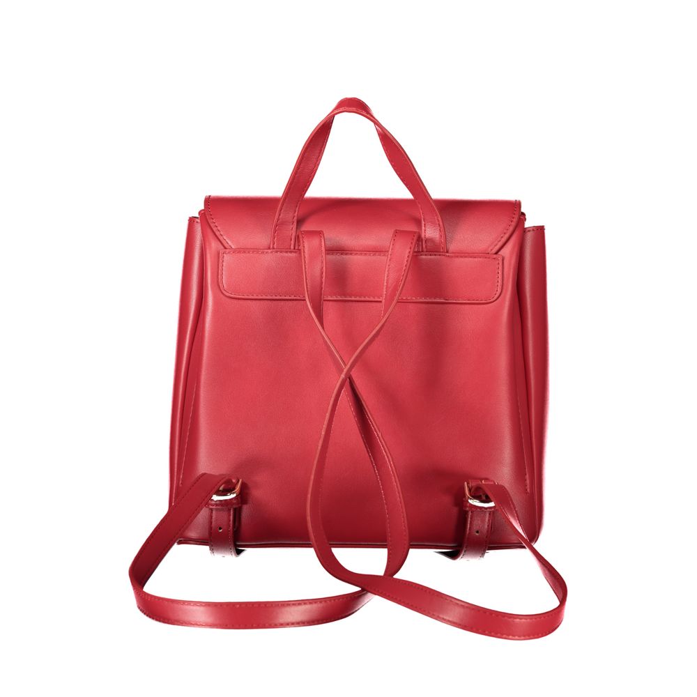 Mario Valentino Rosso Polyurethane Women's Bag