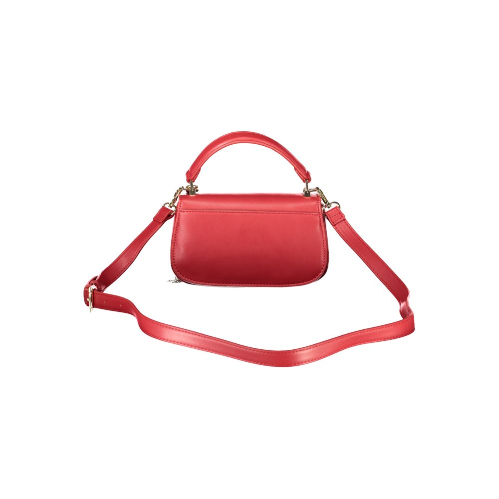 Mario Valentino Rosso Polyurethane Women Bag