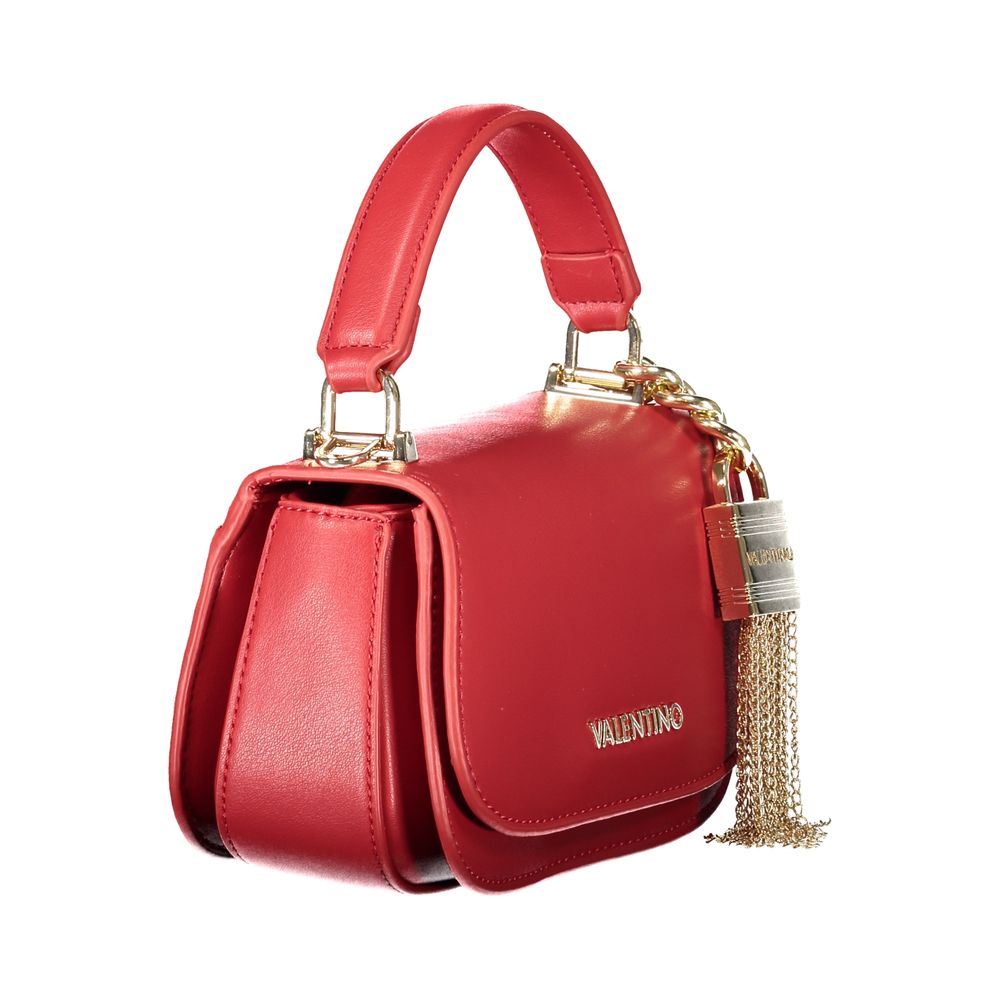 Mario Valentino Rosso Polyurethane Women Bag