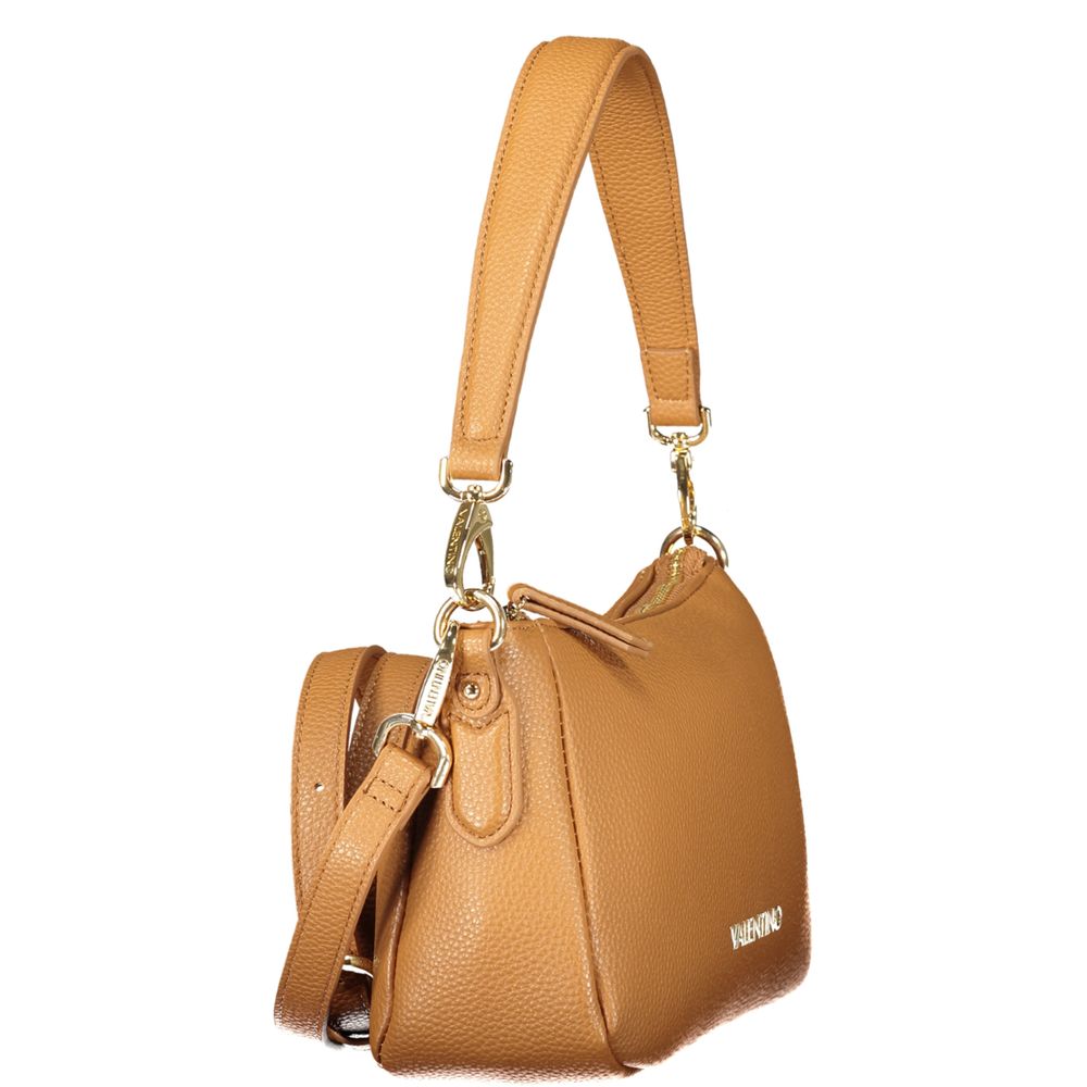 Mario Valentino Brown Polyurethane Women's Bag