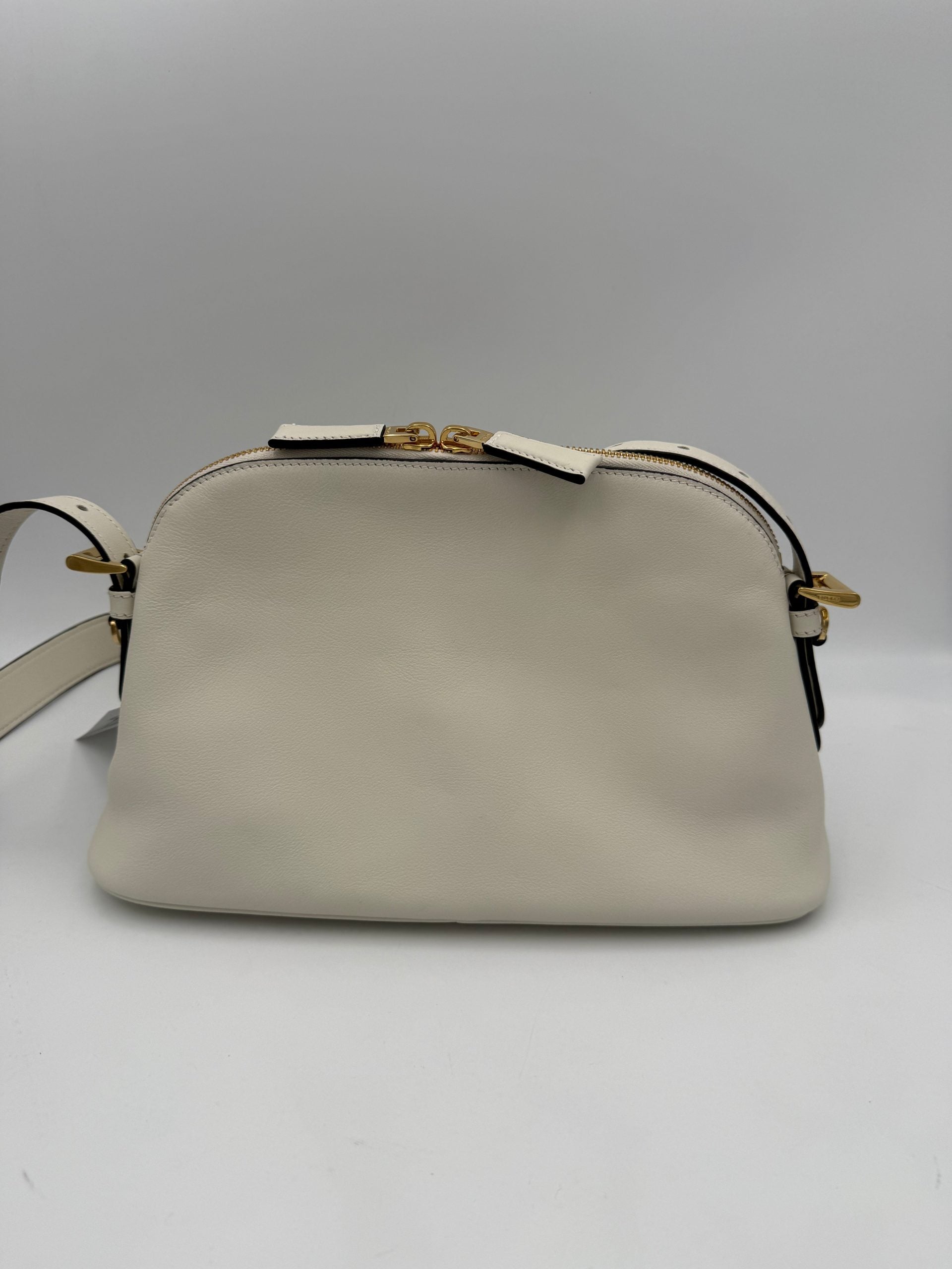Prada Bauletto BOWLING in Leather Handbag