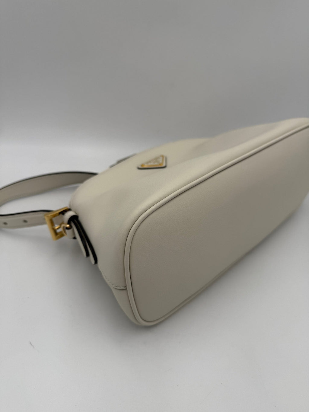 Prada Bauletto BOWLING in Leather Handbag