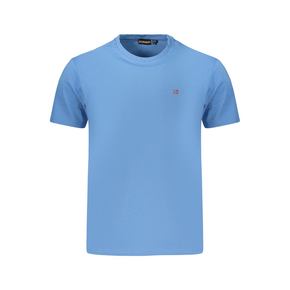 Napapijri Azzurro Cotton Mens TShirt