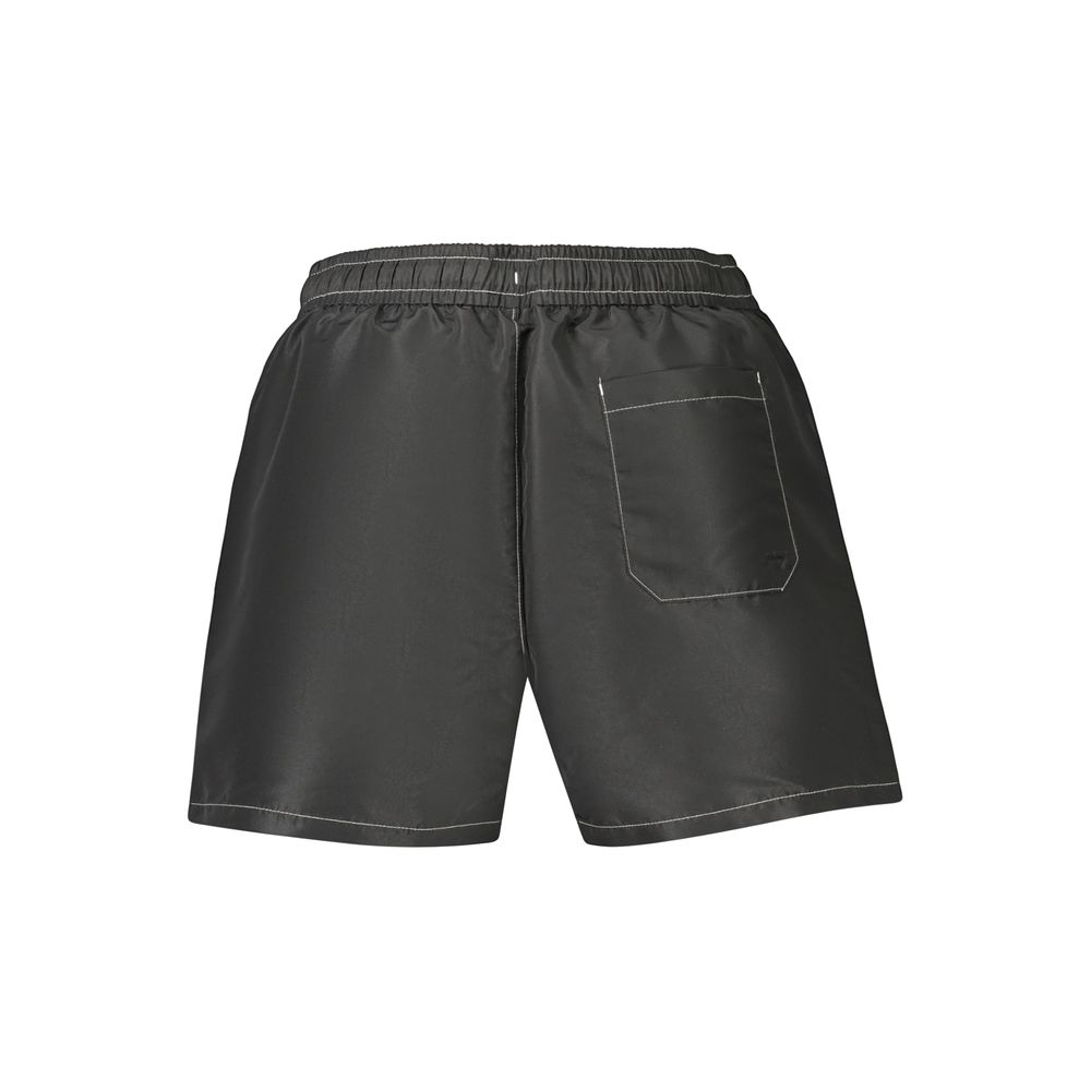 Tommy Hilfiger Black Polyester Men's Swimwear