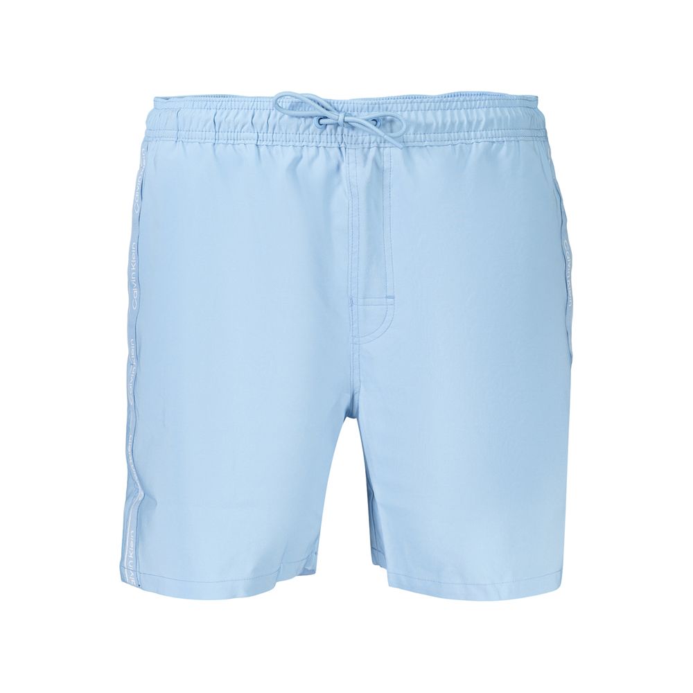 Calvin Klein Azzurro Polyester Men's Swim Shorts