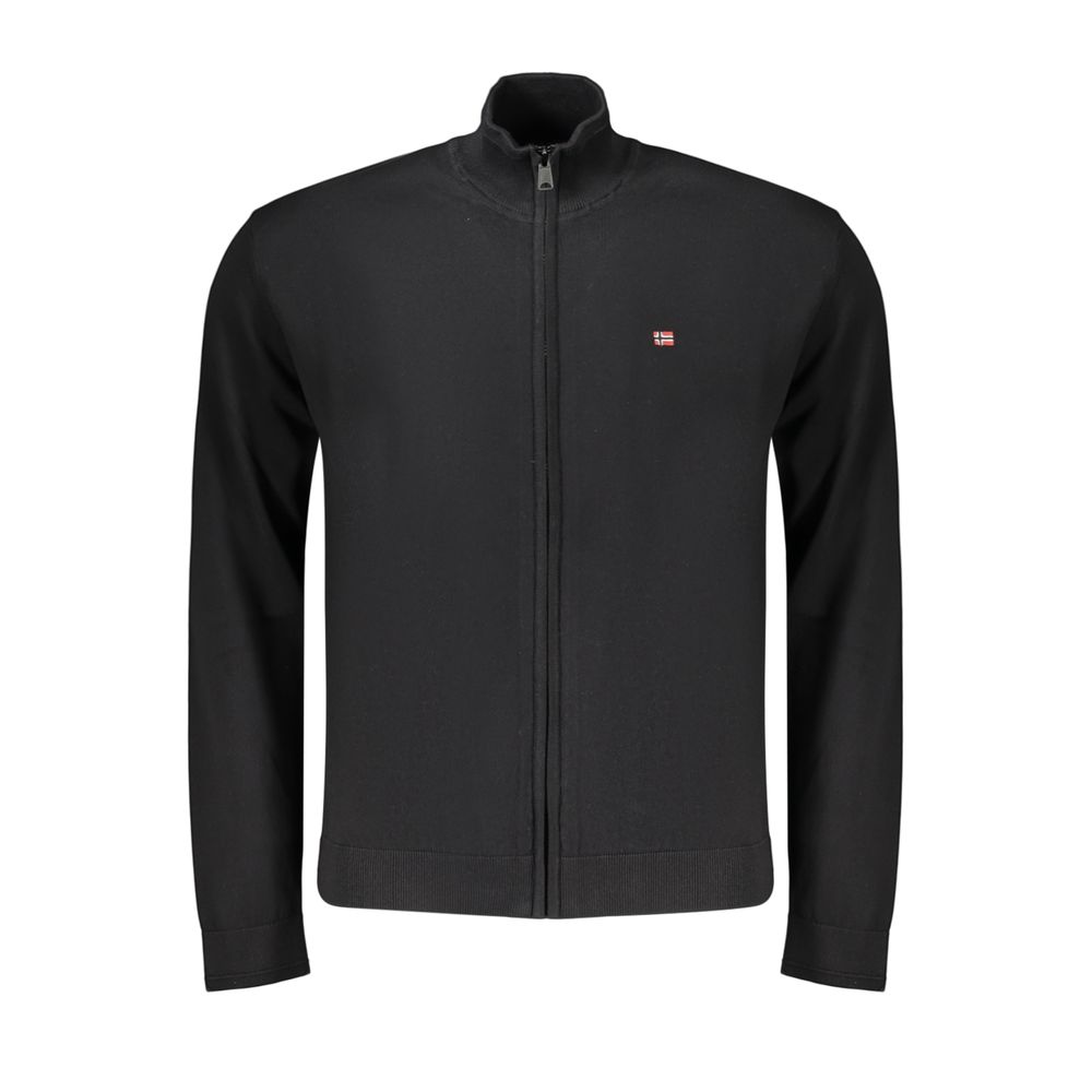 Napapijri Black Cotton Men's Sweater