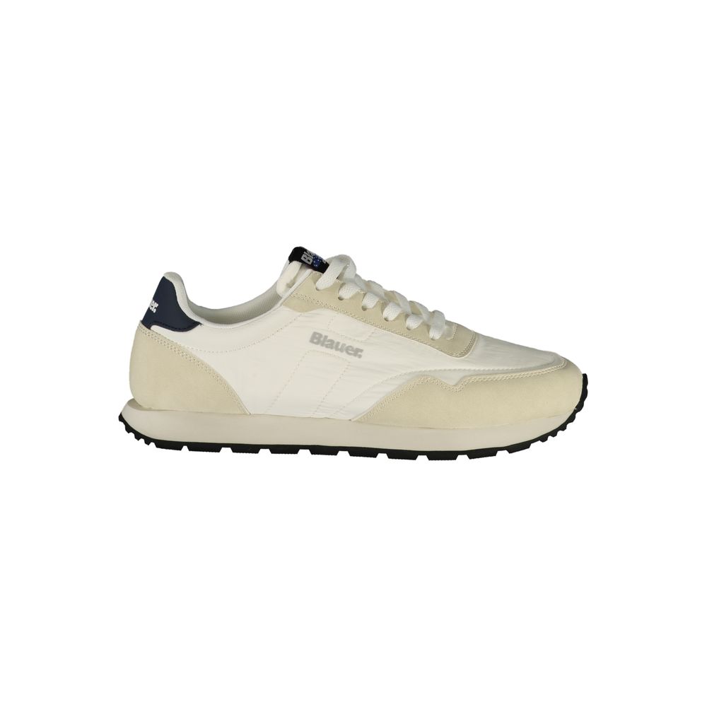 Blauer Bianco Polyester Men's Sneaker