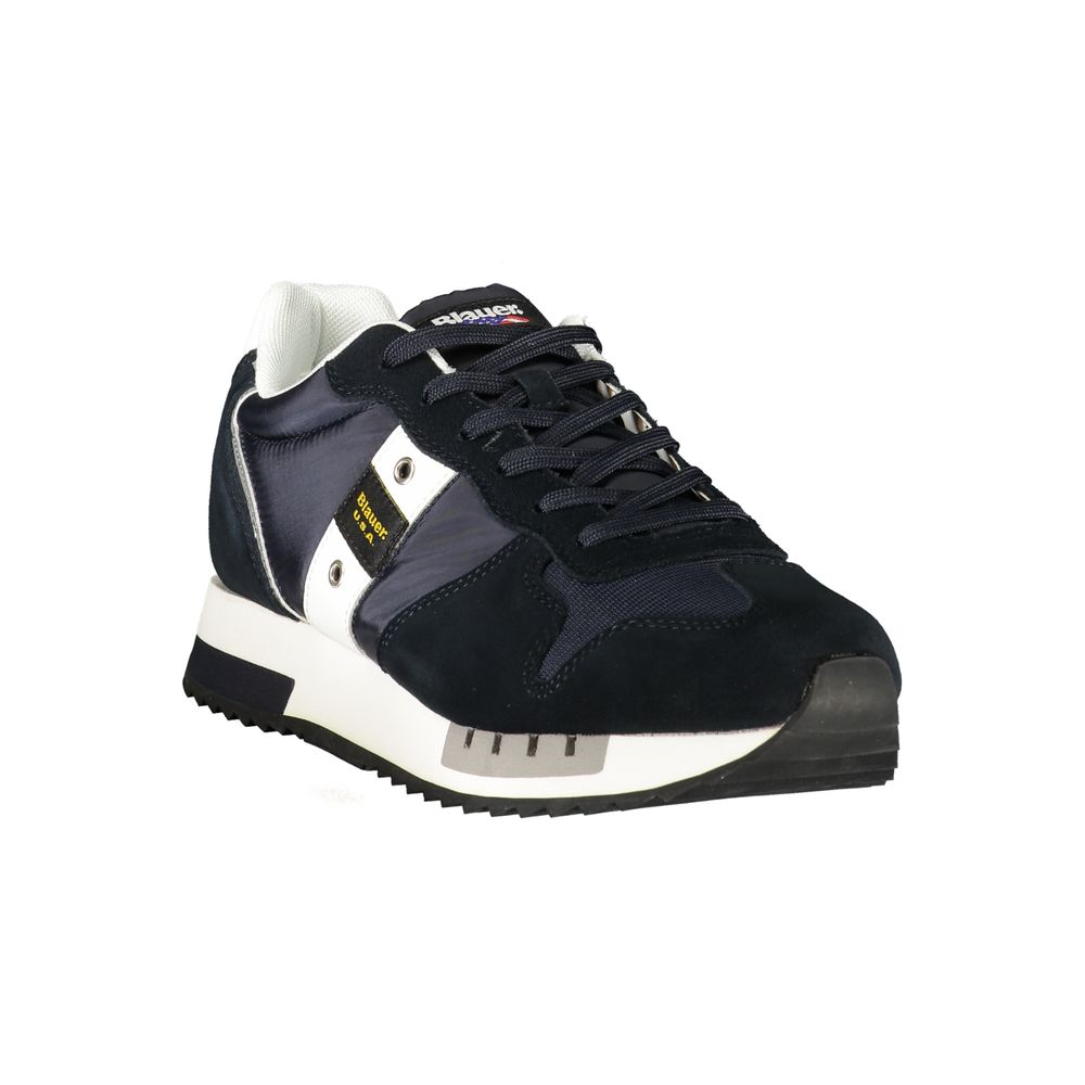 Blauer Blue Polyurethane Men's Sneaker