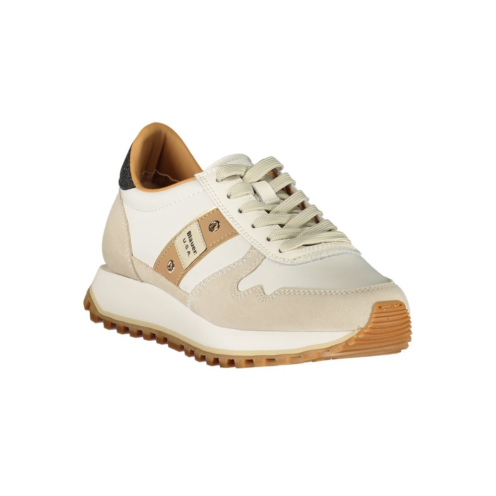 Blauer Bianco Polyurethane Donna Sneaker Ready to Dazzle Blauer