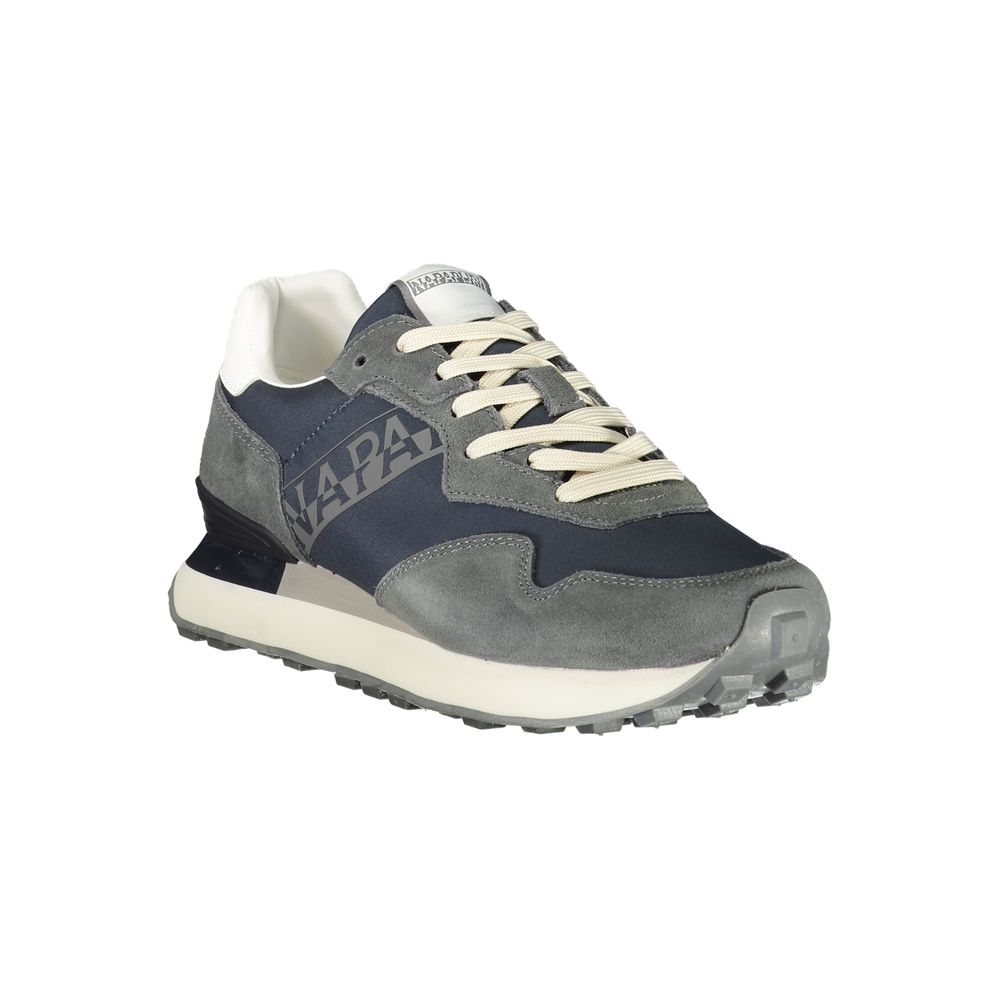 Napapijri Blue Poliuretano Men's Sneaker