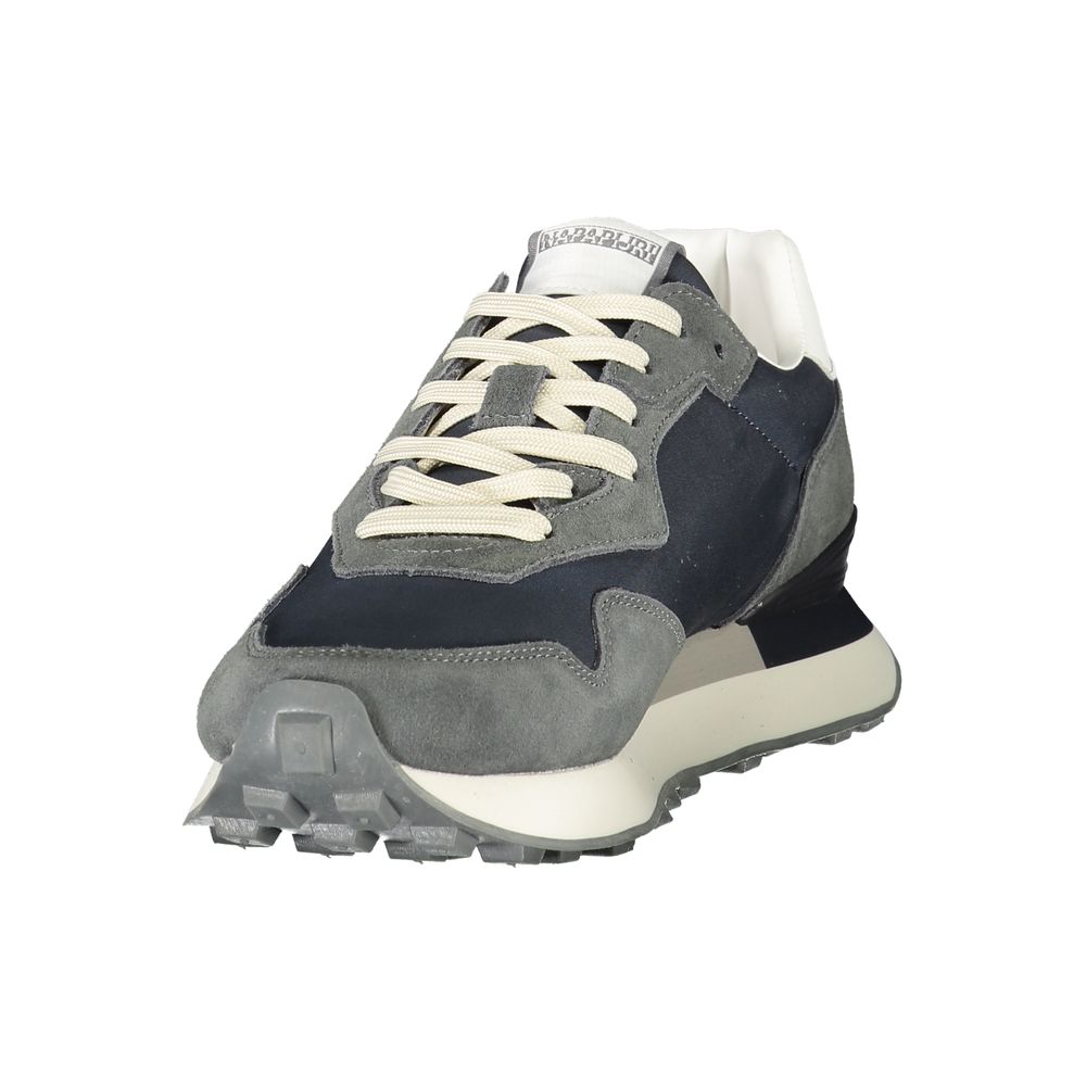 Napapijri Blue Poliuretano Men's Sneaker