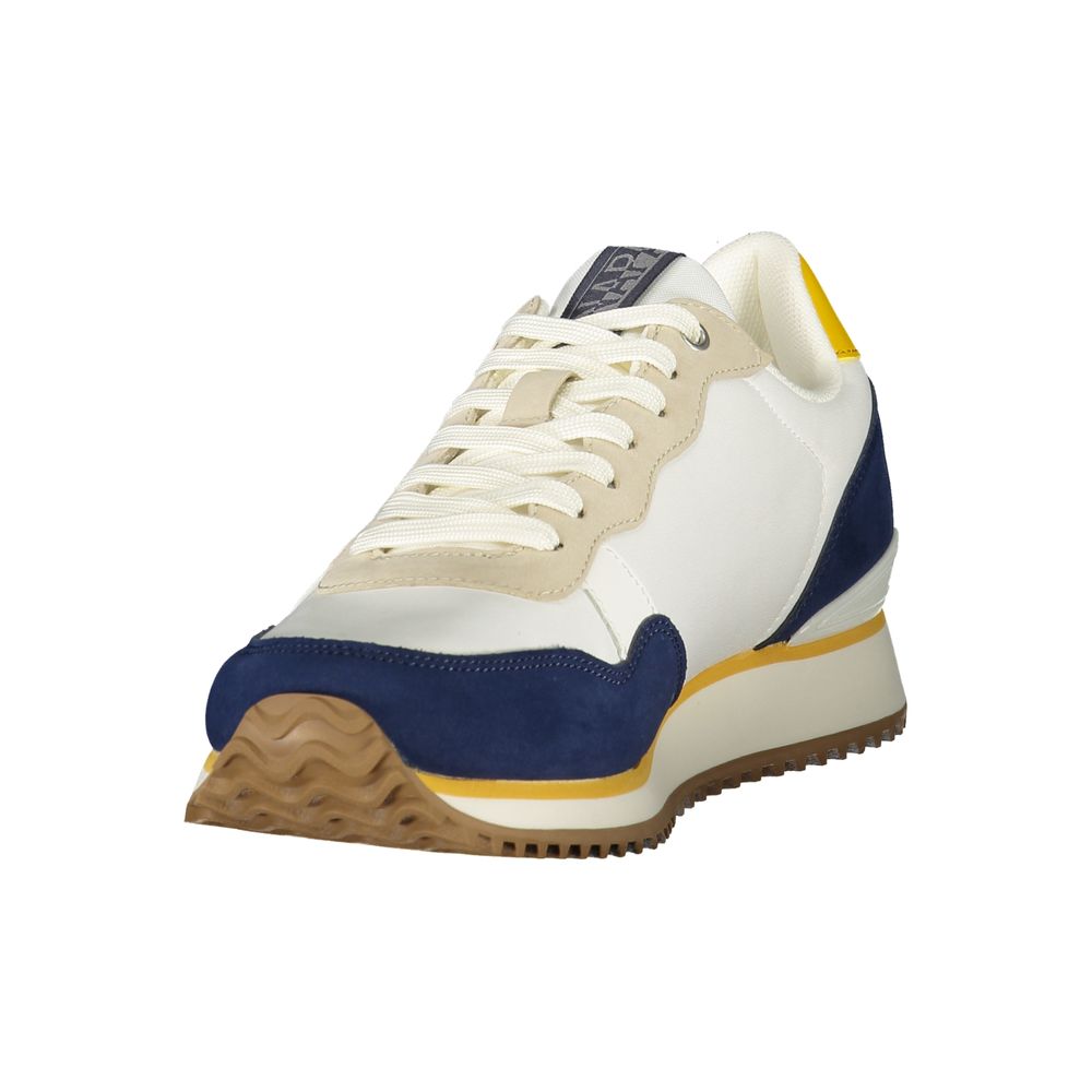Napapijri White Polyester Men's Sneaker