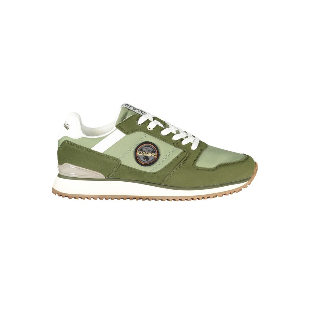 Napapijri Green Polyurethane Men's Sneaker