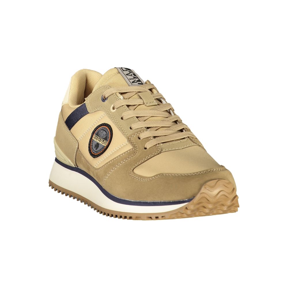 Napapijri Brown Polyurethane Men's Sneaker