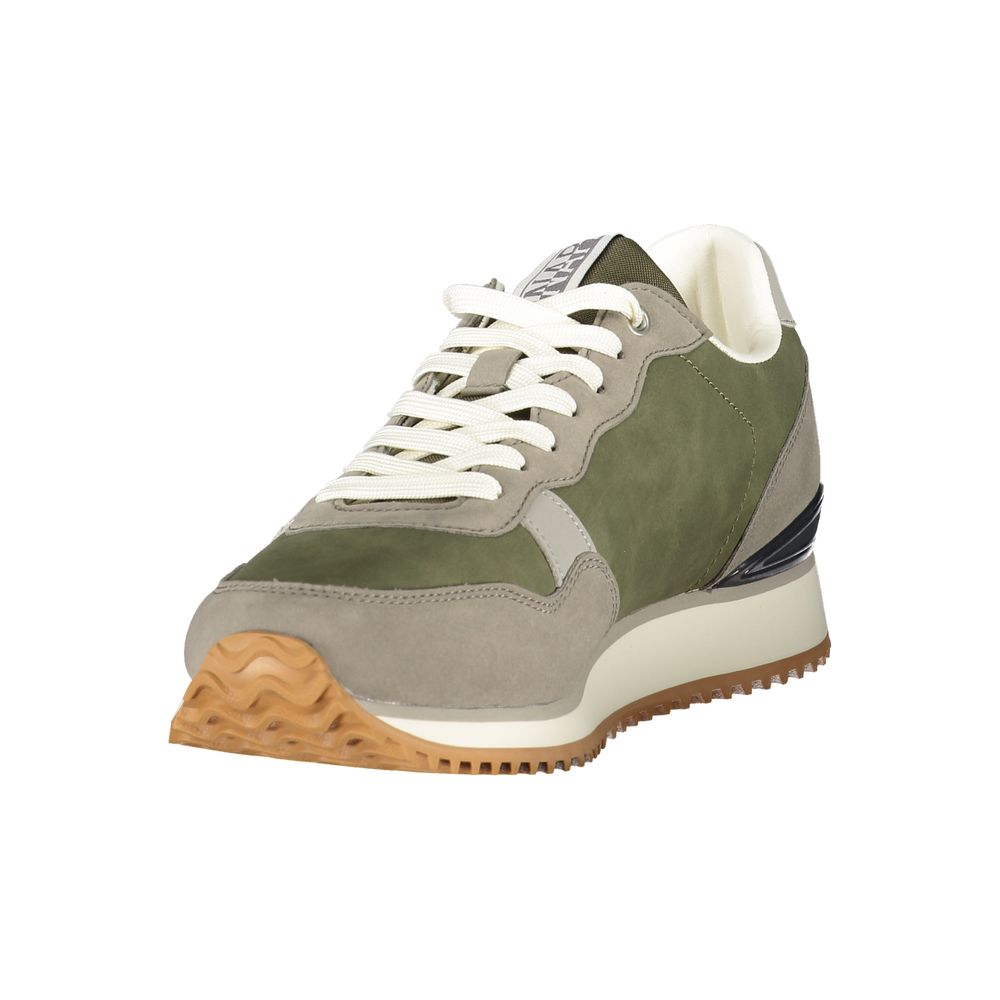 Napapijri Verde Poliuretano Uomo Sneaker