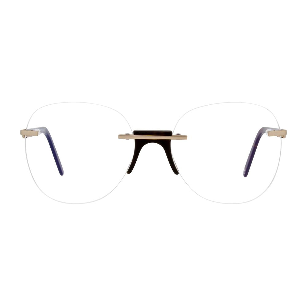 Andy Wolf Gold Metal & Plastic Glasses (Frames)