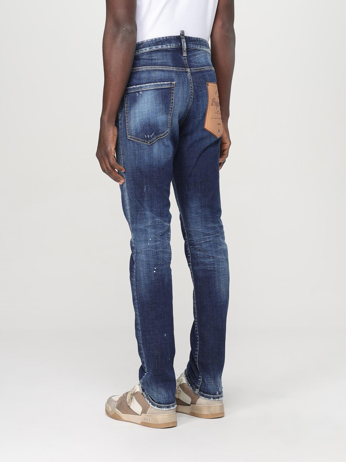 Dsquared² Blue Denim Relaxed Fit Jeans