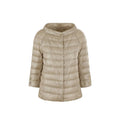 Herno Beige Polyamide Full-Length Jacket Herno