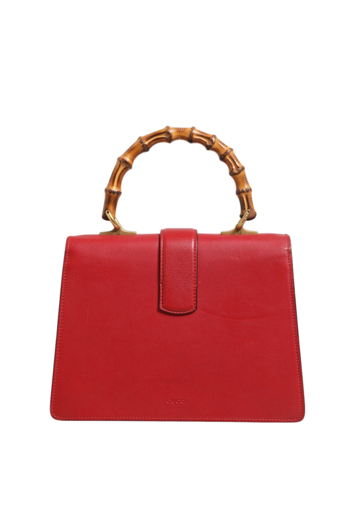 Gucci Dionysus Bamboo Medium Top Handle Bag White Blue Red