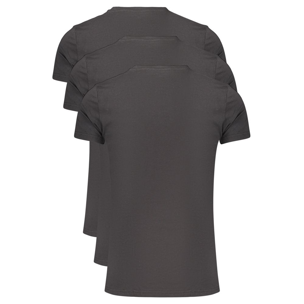 Palm Angels Nero Cotton Men's T-Shirt