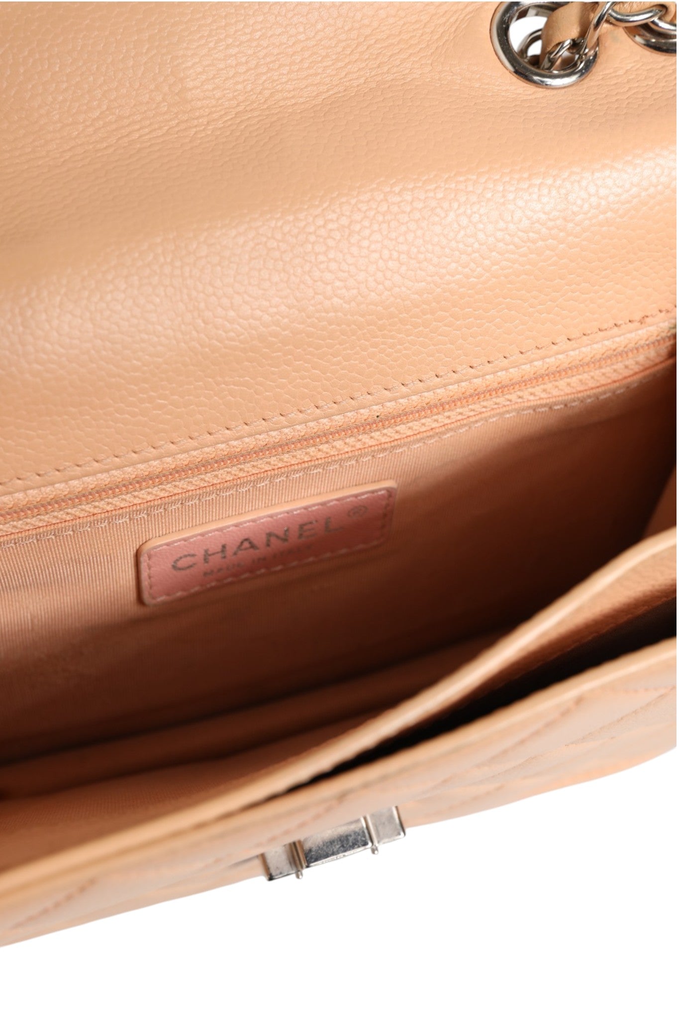 Chanel Goatskin Quilted Small CC Box Flap Bag