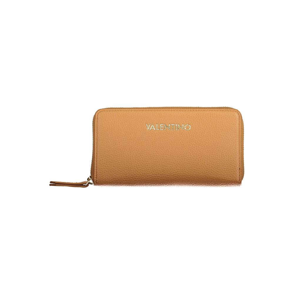 Mario Valentino Brown Polyurethane Women's Wallet