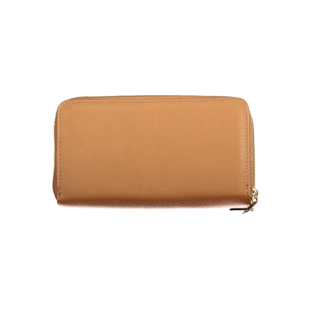 Mario Valentino Brown Polyurethane Women's Wallet