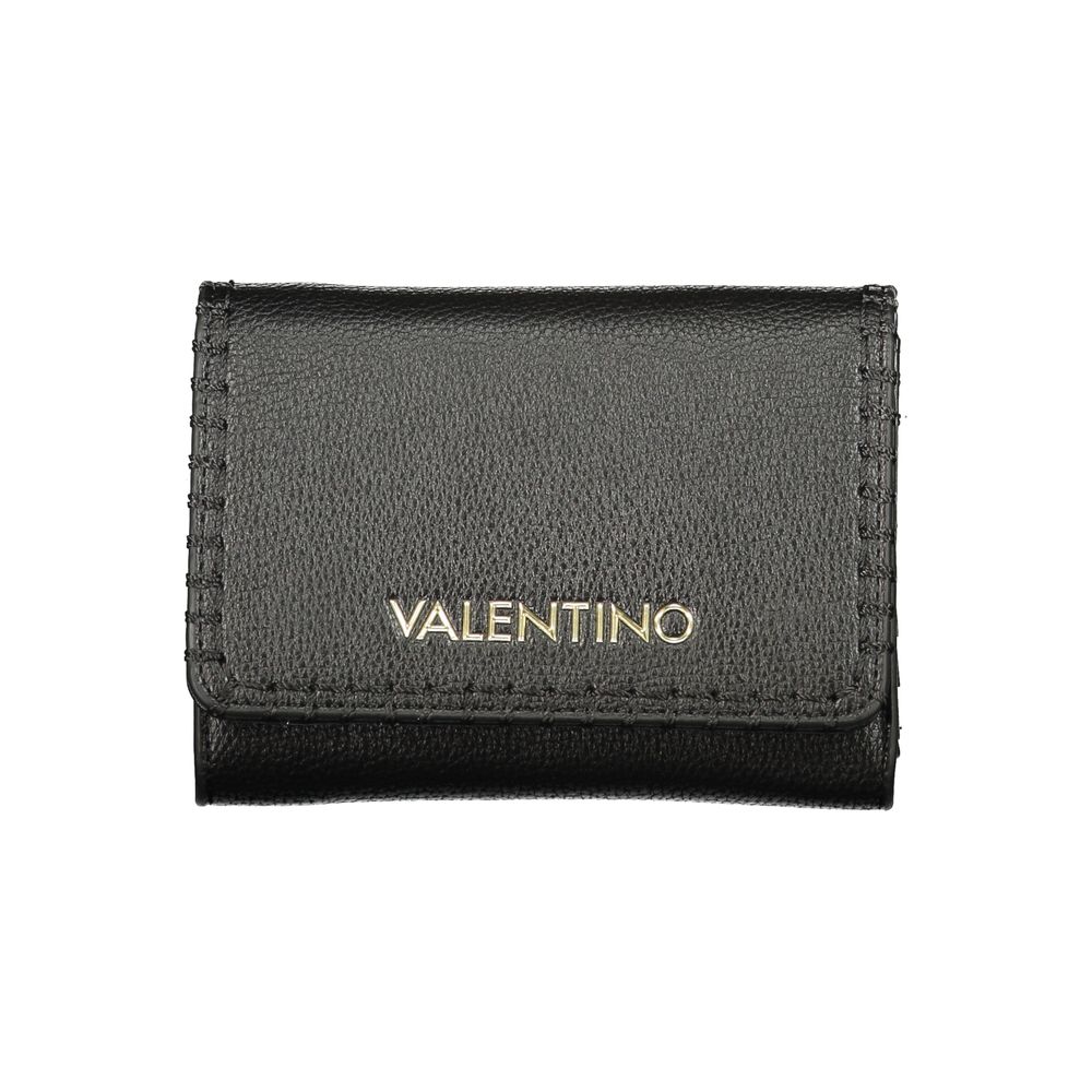 Mario Valentino Black Leather Women's Wallet