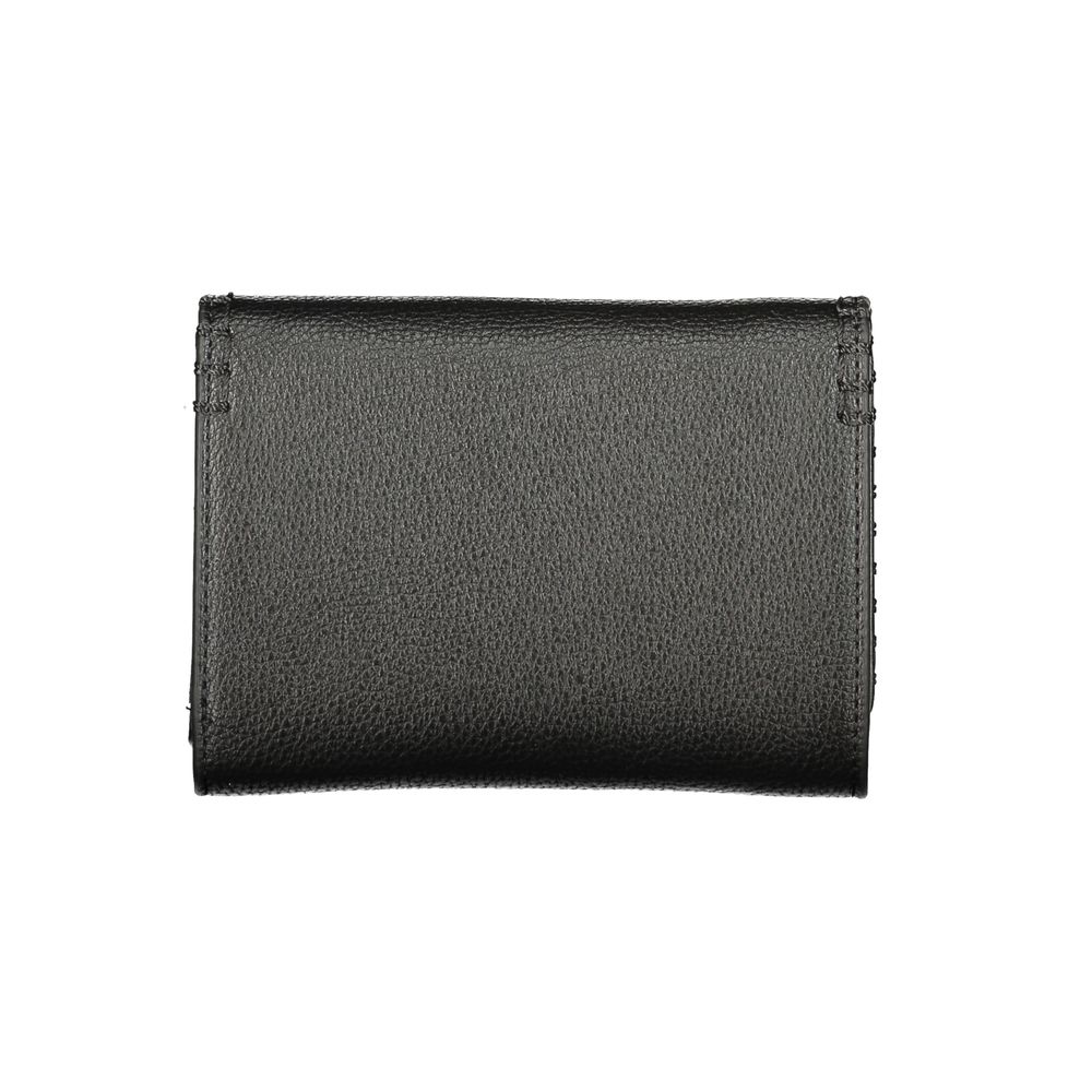 Mario Valentino Black Leather Women's Wallet