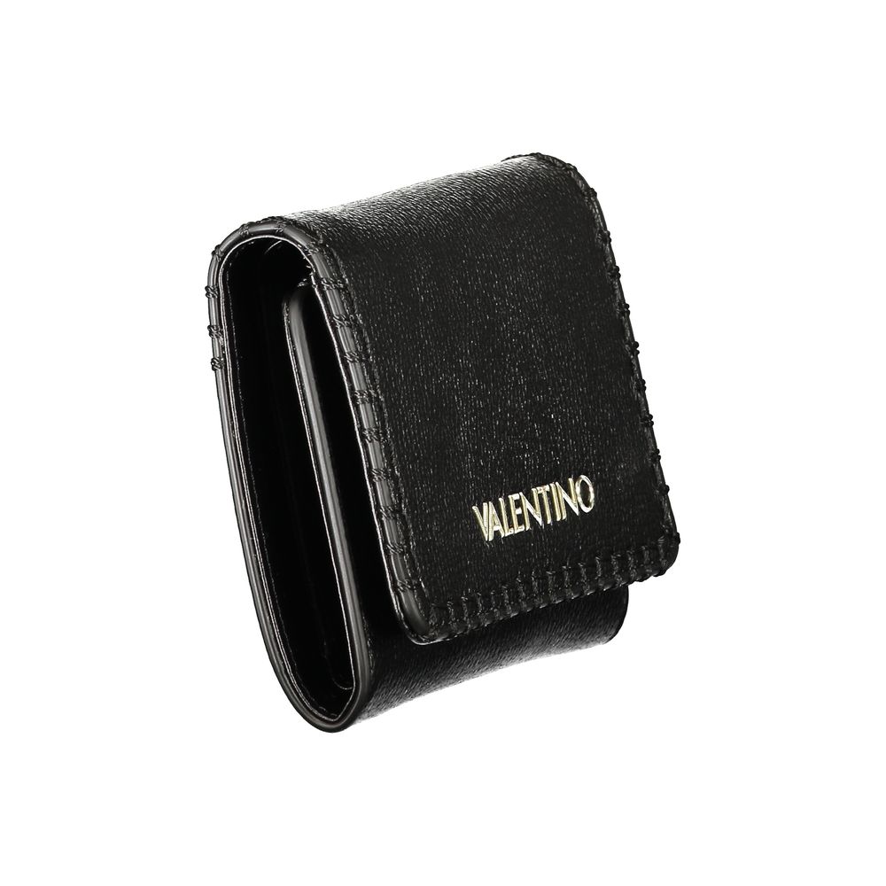 Mario Valentino Black Leather Women's Wallet