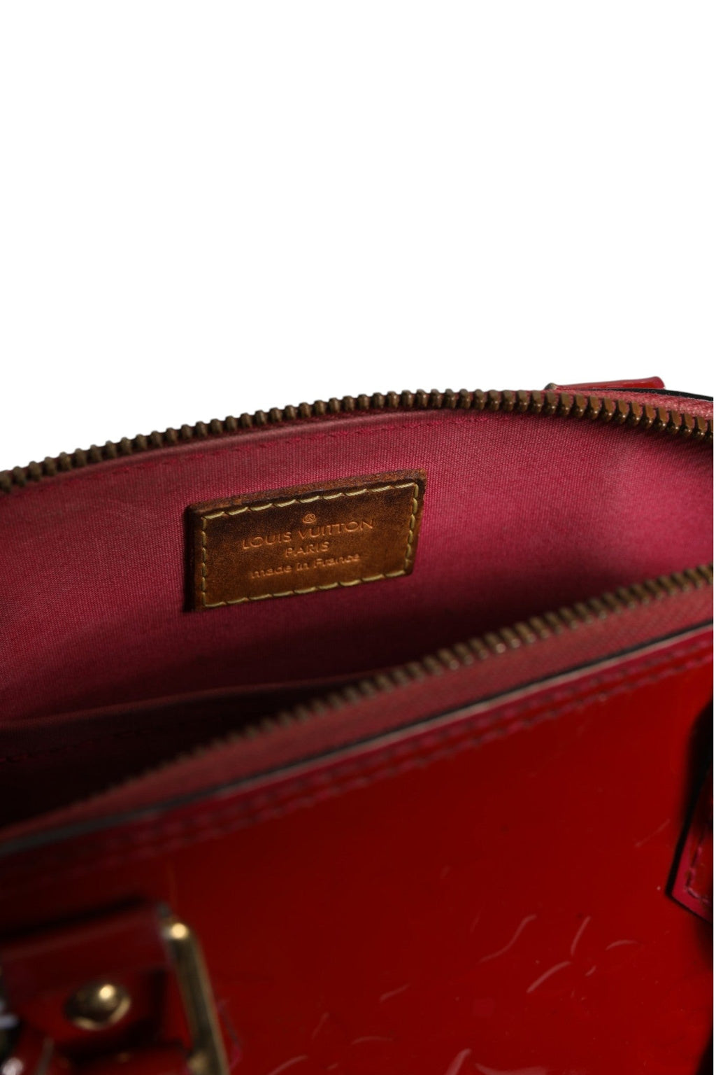 Louis Vuitton Pomme D'Amour Monogram Vernis Alma BB
